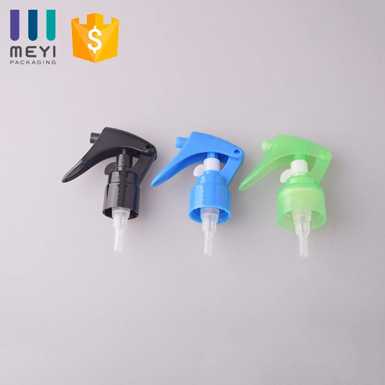 20/410 24/410 28/410 Plastic Spray Nozzle White Black Natural Fine Mist Sprayer Cap Button Lock Mini Trigger Pump