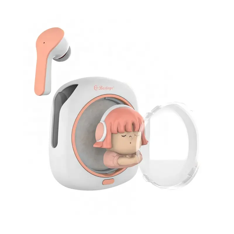 New Arrival 2023 Products Cute Design Noise Cancelling BT5.1 Wireless Ear Bud Wireless Headphones Tws Earbuds