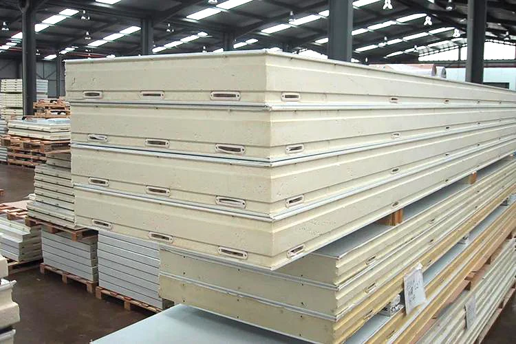 Factory direct selling polyurethane foam sandwich panel building materials Building structure