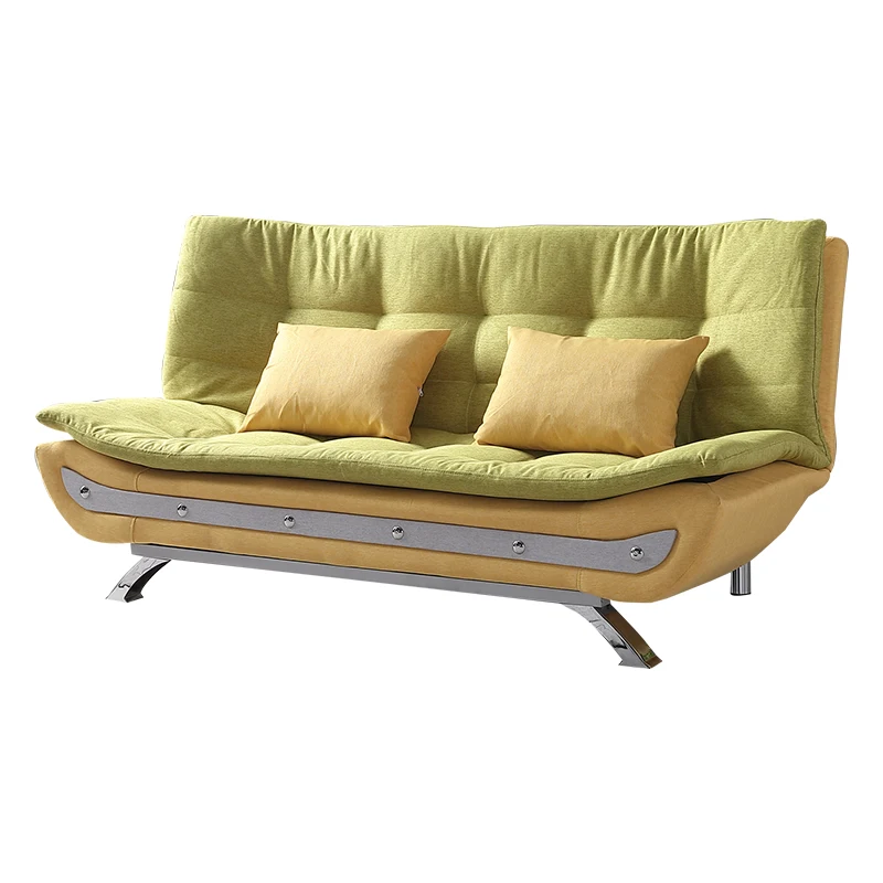 New smart sofa bed 1.2m multifunctional sofa bed with 2 cushions promotion sofa bed cheap with customized colors