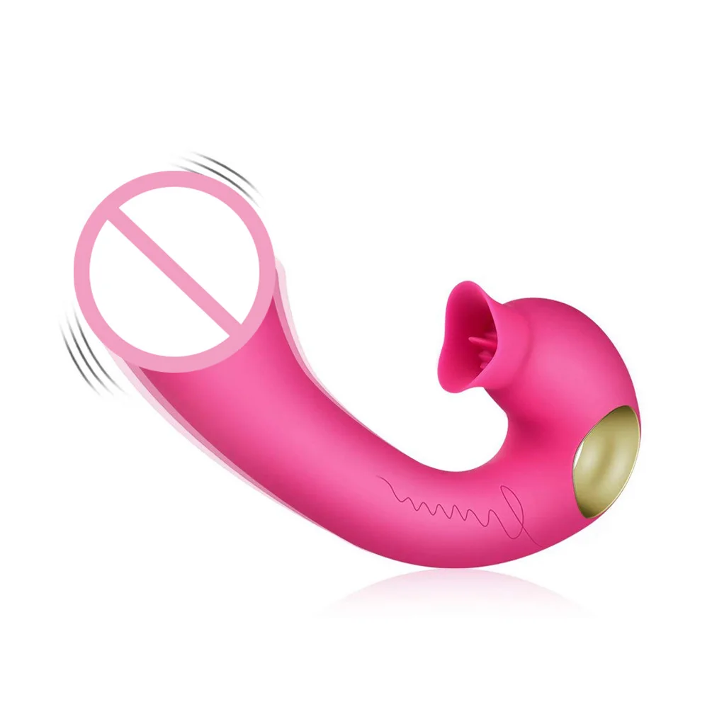 
Masturbation Masturbator Sucking Breast Sex Toys Female Licking Tongue Vibrator 