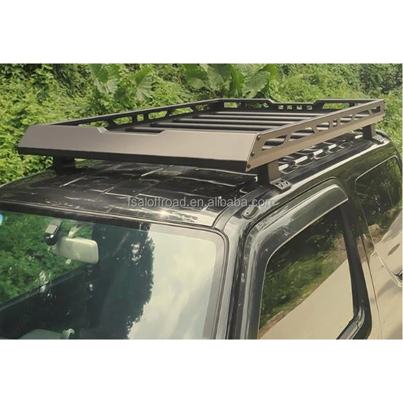 Suitable for JB23 JB33 JB43 Suzuki Jimny aluminum luggage rack F from 1998 to 2017 without LED light hole