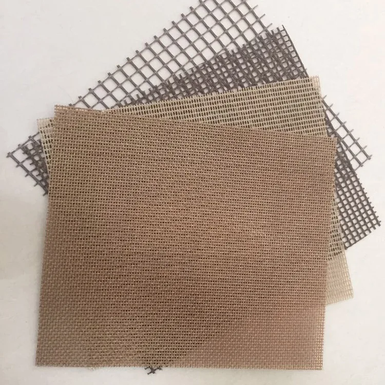 Food grade baking cooking use PTFE coated fiberglass mesh sheet