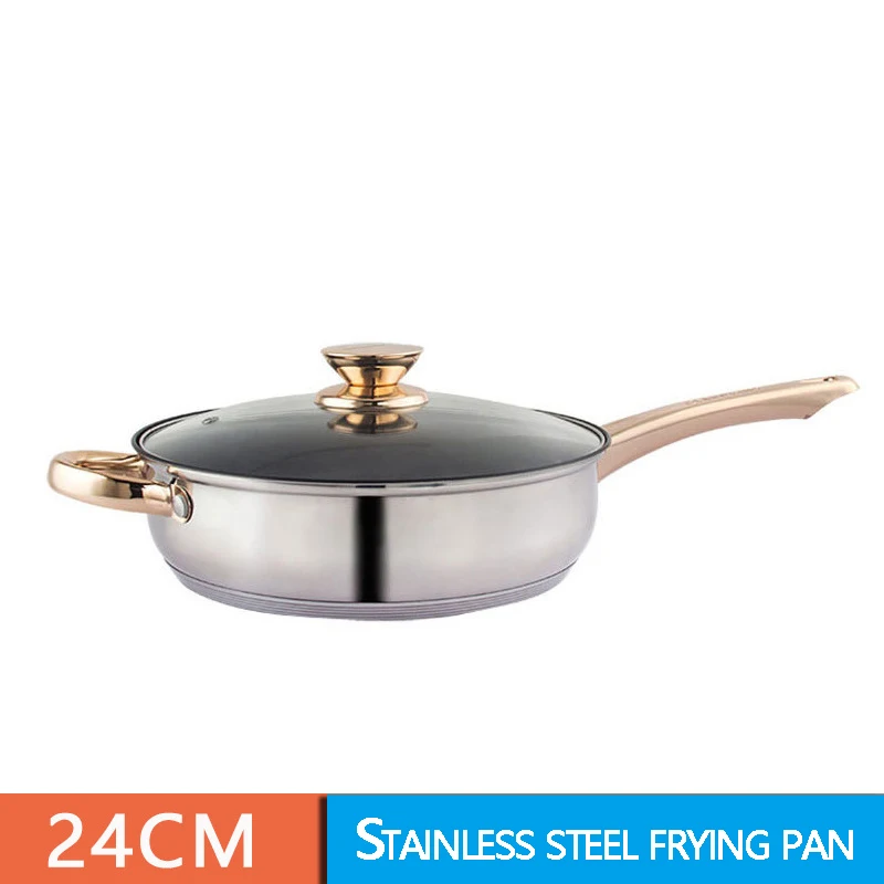 12pcs stainless steel cooking cookware pots and pans sets wok saucepan metal logo custom oem safe pots cover body color handle