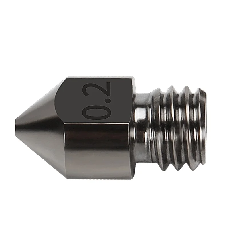 New MK8 Stainless Steel Nozzle Extruder Head For A8 A8Plus Ender 3 CR10 3D Printer Parts Update nozzles 0.2-1.0mm