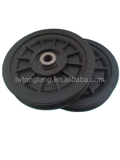 China Hot sale High quality Plastic Nylon Crane Sheave Pulley Guiding Sheave Pulley wheel