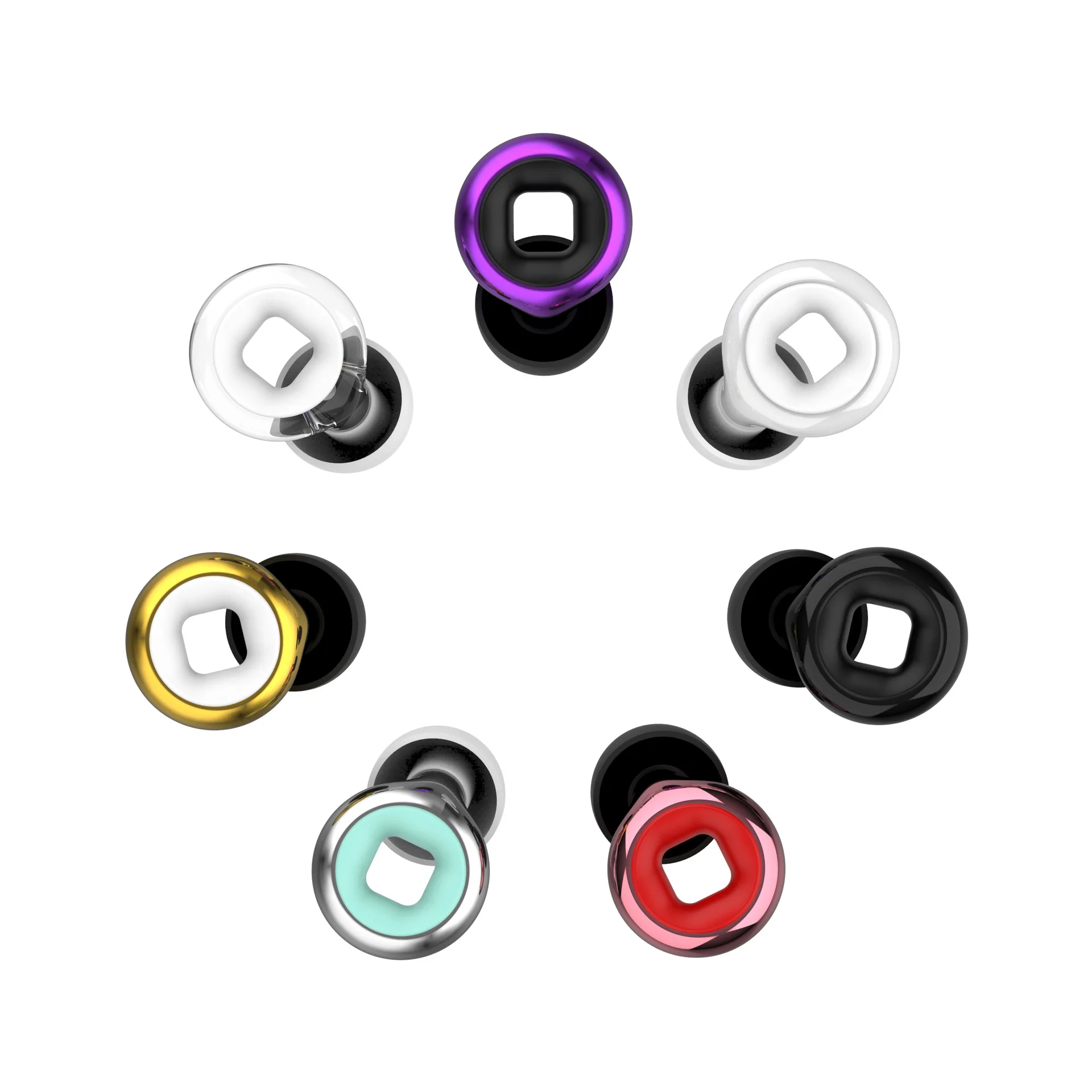 Silicone Sleep Soundproof Earplugs Deep Sleeping Noise Reduction Supplies Silent Earplugs Anti-noise Reusable