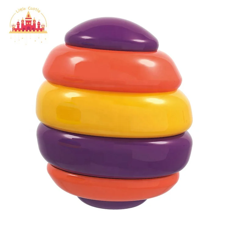 2023 Interesting Musical Instrument Colorful Plastic Tambourine Toy for Children SL07A027