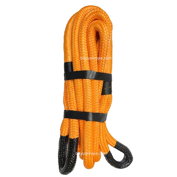Hot Sell Extension Rescue Rope Braided Rope Offroad Towing Straps Kit for Trucks Tow Rope Mountain Bike