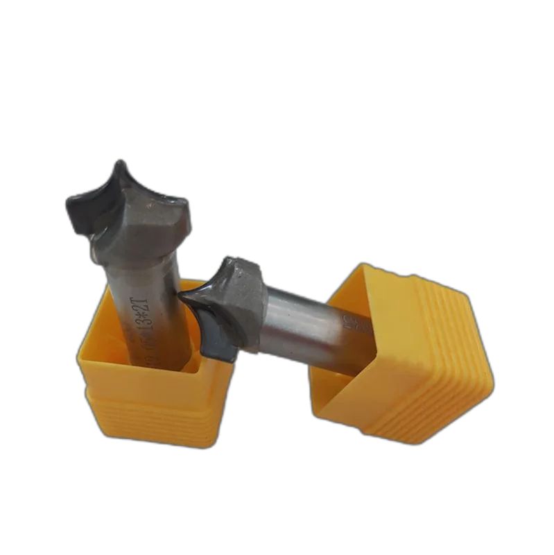 GLWTOOLS Woodworking Machinery Parts Customized 1/2 Shank CNC Diamond PCD Engraving Carving Milling Router Bit