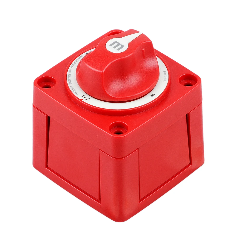 Изолятор, мини-переключатели 3, 4 положения, 32 В, 300 А, серия M, водонепроницаемый, с защитой от зажигания, Морская Лодка, Двойная Батарея