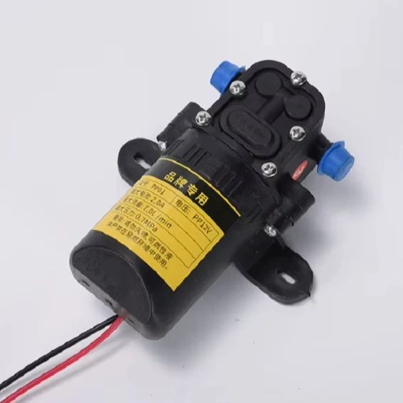 Mini micro silent mist pump agricultural sprayer pump mini self priming diaphragm 12V water pump