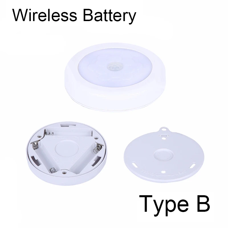 Led Sensor Lamparas USB Rechargeable Motion Wireless Cabinet Light With