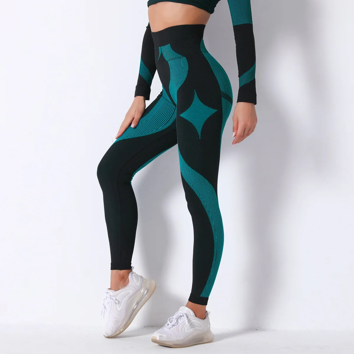 GC ropa deportiva mujer tendencia sustainable eco friendly activewear ropa deportiva sin costura leggins para mujer scrunch