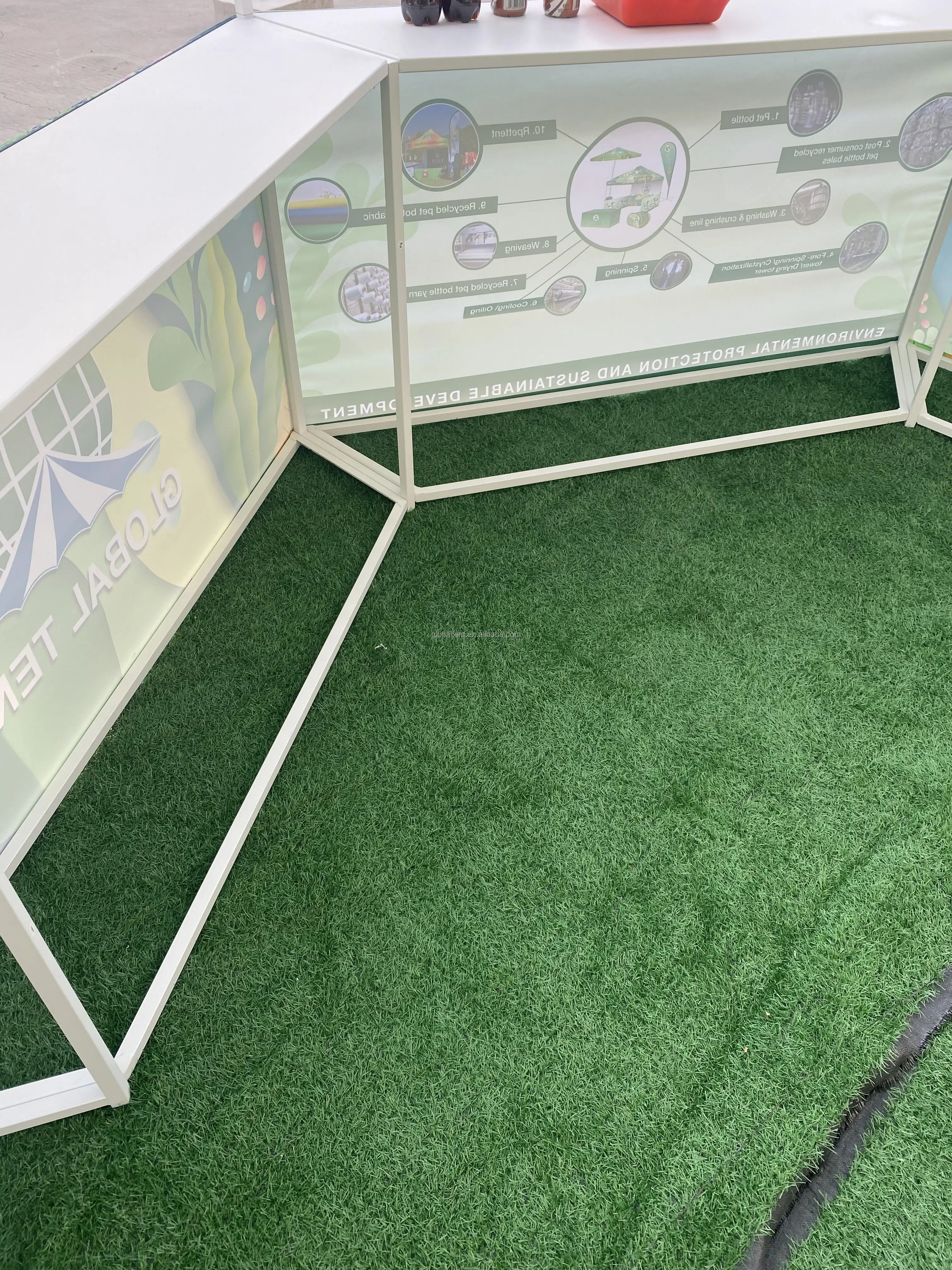 GLOBAL TENT High Quality Waterproof Wholesale Portable Promotional Vendor Kiosk Tents Wedding Event Party