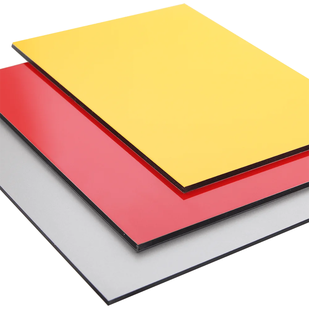 Wholesale cheap price Acp Aluminium Composite Panel Metal Plastic Bond Sheet Aluminium Mirror Metal Wall Cladding Profiles