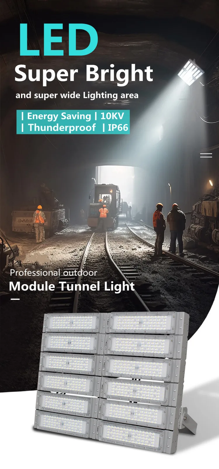 7 years warranty 500w 1000w module led flood light exterior 10kv 100000hrs life span no flicker  0-10v dimmable sosen driver EMC