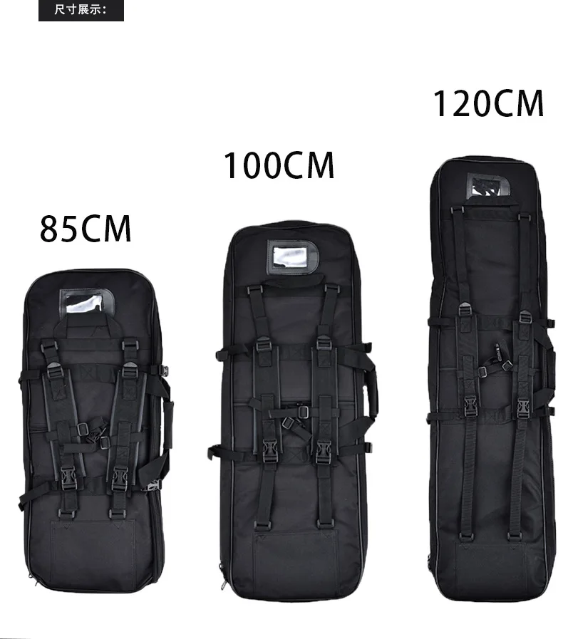 Уличная двойная сумка для пистолета, сумка для транспортировки огнестрельного оружия, уличные тактические Чехлы для пистолета, водонепроницаемый пылезащитный длинный Чехол для пистолета, сумка