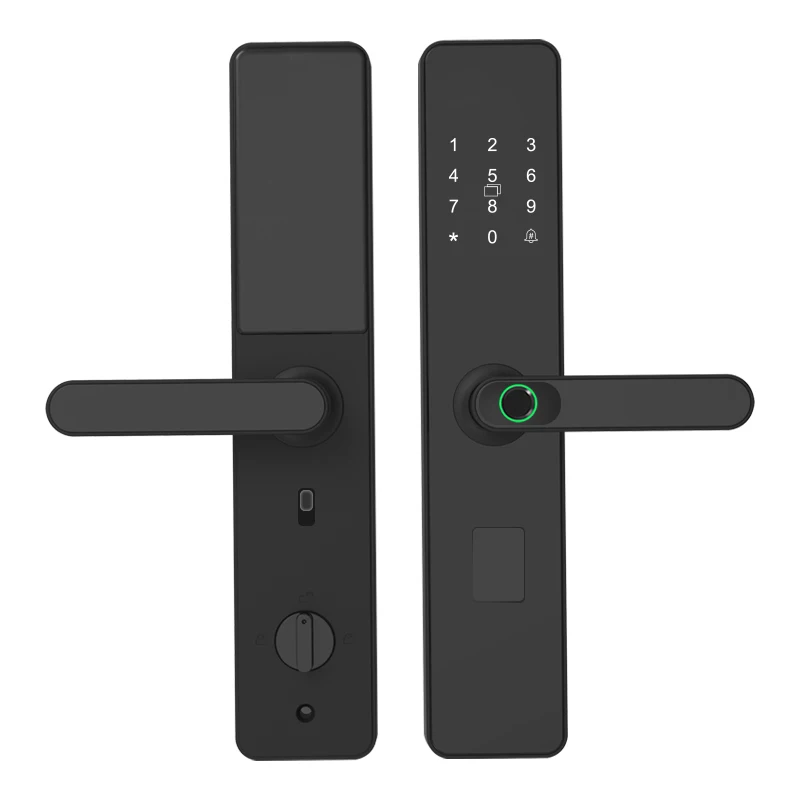Digital Smart Doorlock Passcode Biometric Home Small Electronic Mini Fingerprint Door Handle Lock