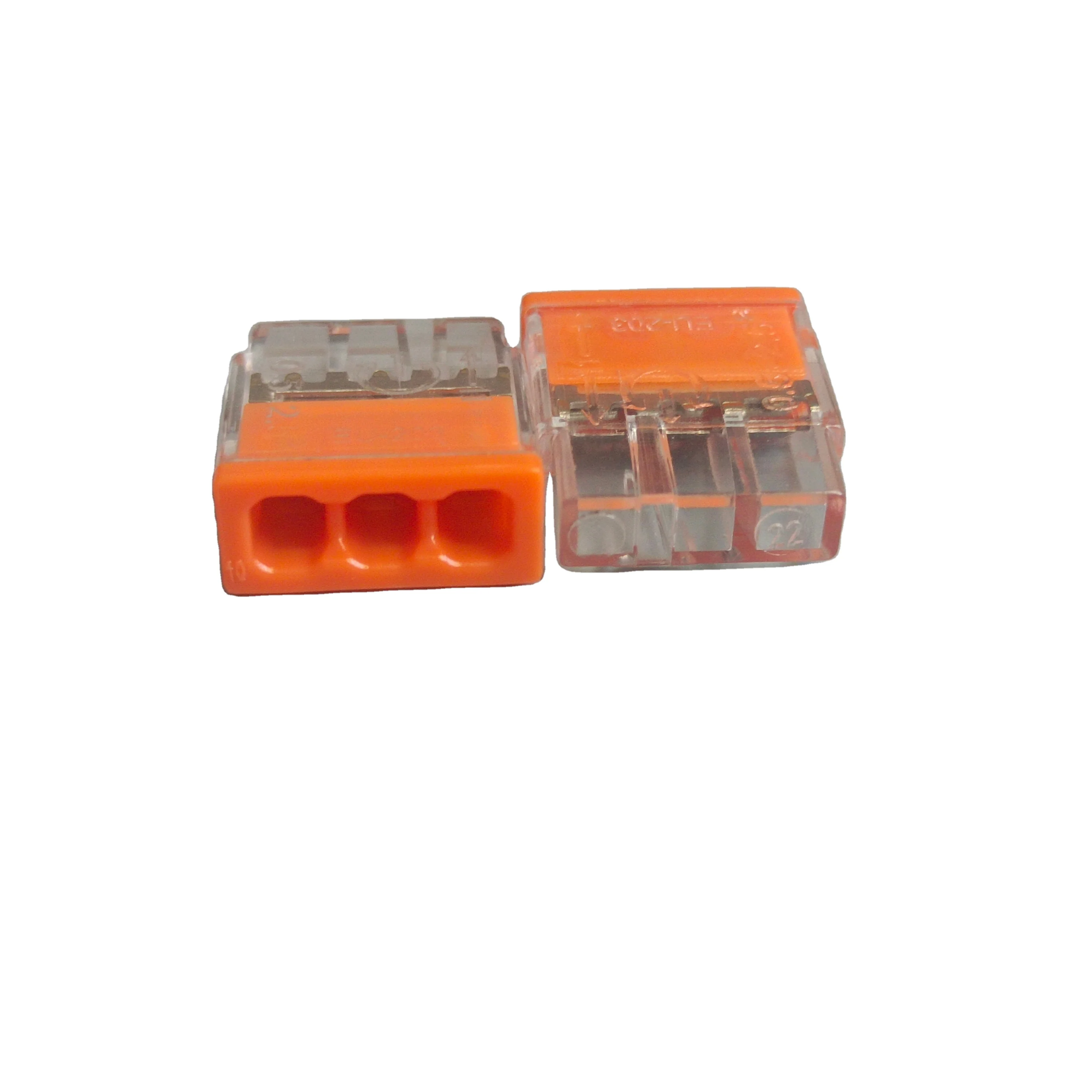3 Pin Terminal Block Connector Compact splicing connector