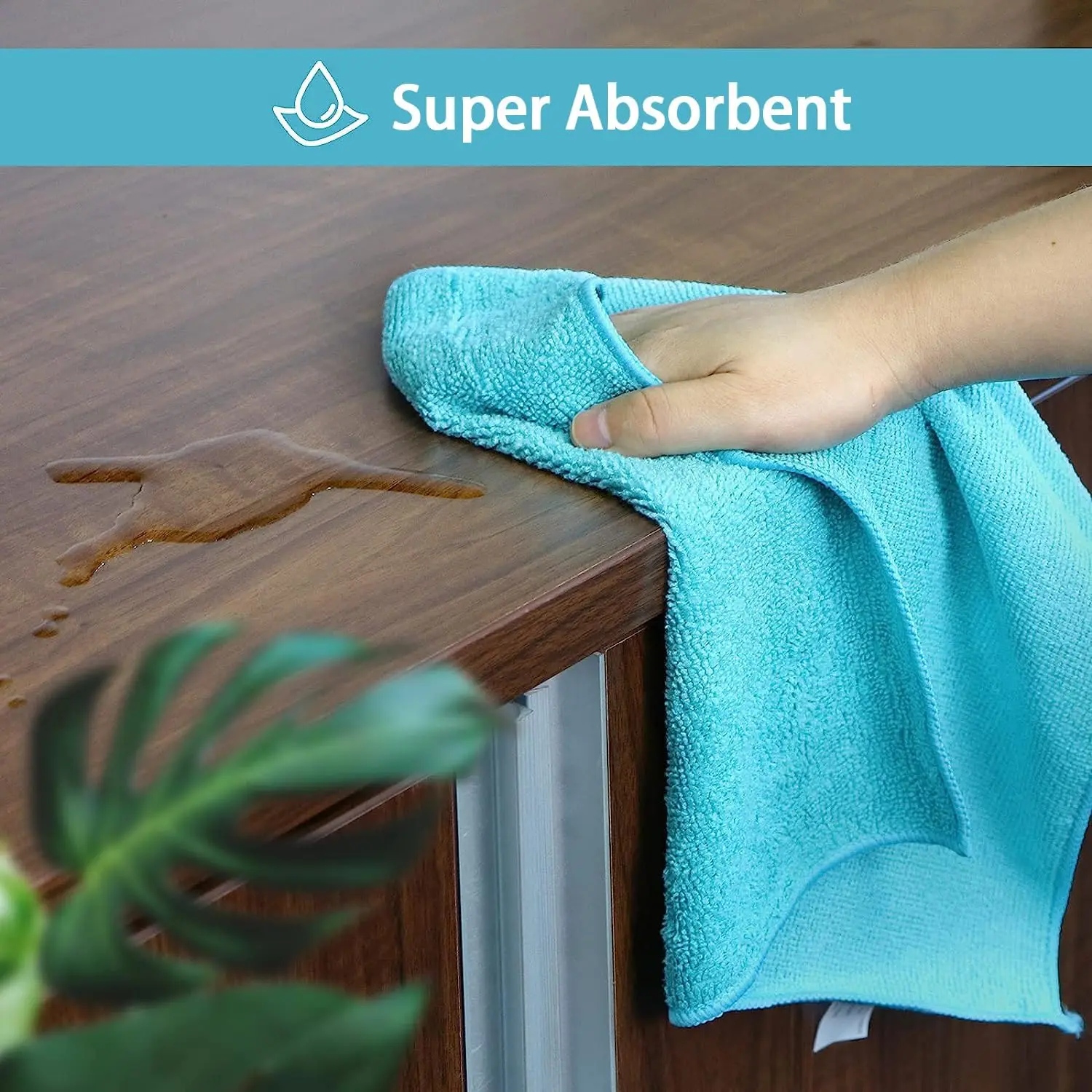 Lint Free Dusting Cloth Soft Absorbent Cleaning Rags Kitchen Towels  All-Purpose Cleaning Towels Microfiber Cleaning Cloths