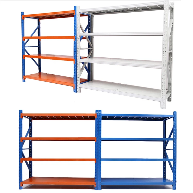 Jiabao Solid And Stable Metal Galvanized Storage Shelves Medium Duty Rack Light Duty Rack Shelves For Warehouse