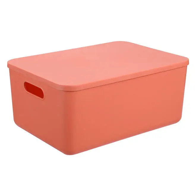 High Quality Customized Color Multi-Functional Storage Container Modern Plastic Household Storage Basket Wholesale Home Food
