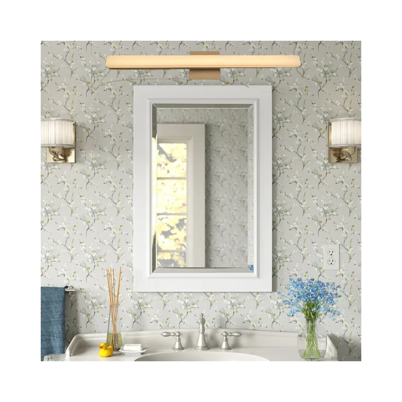 High Quality Aluminum Durable PC Diffuser Bathroom LED CCT 3000K 4000K Vanity Light Ip44 Mirror Lamp