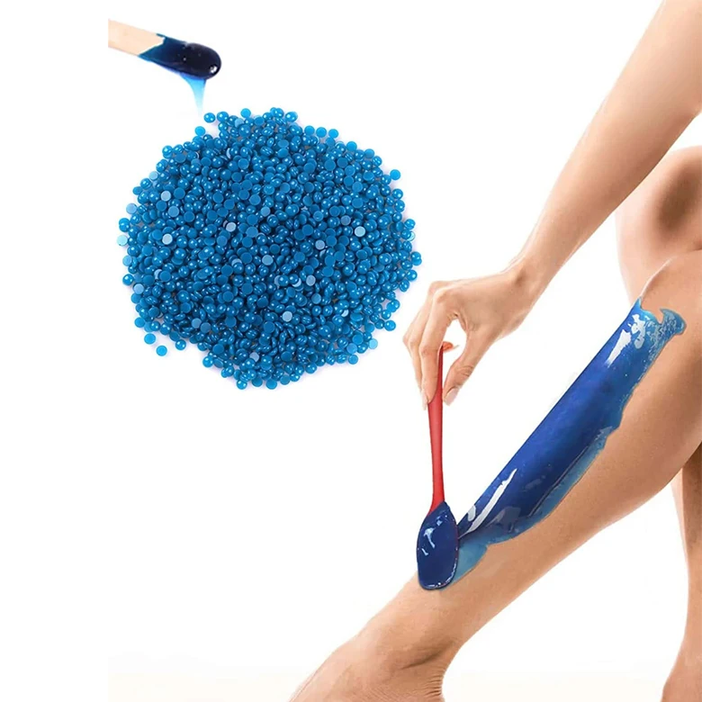 Wholesale Paper-Free Brazilian Wax Beads 1kg Depilatory Hard Wax Bean 100g For Face Body Armpit Hair Removal