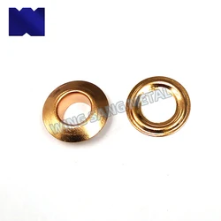 4mm~40mm Round Shape Metal Brass Copper Eyelets Grommets Good Price 2mm 3mm 4mm 5mm 6mm 8mm Small eyelets grommets
