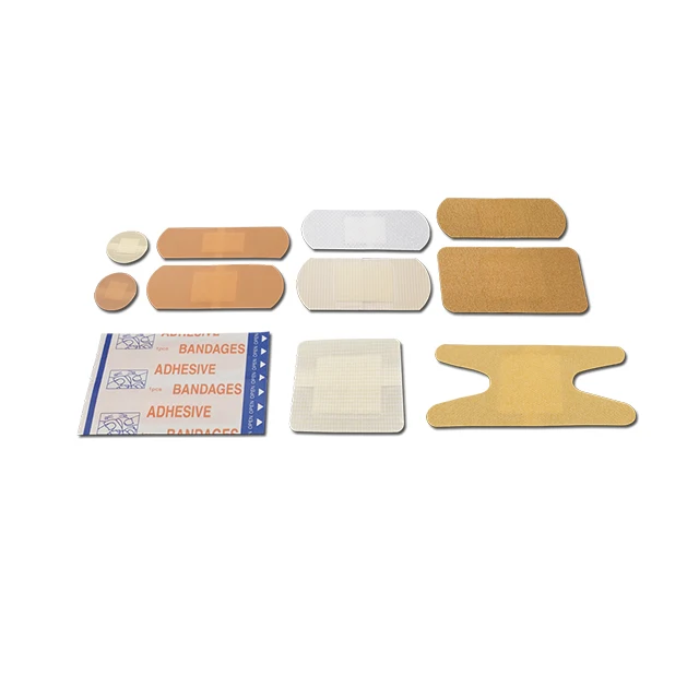 Life Premium colored Elastic Fabric Plasters, Brown Color First Aid bandage band aid strip