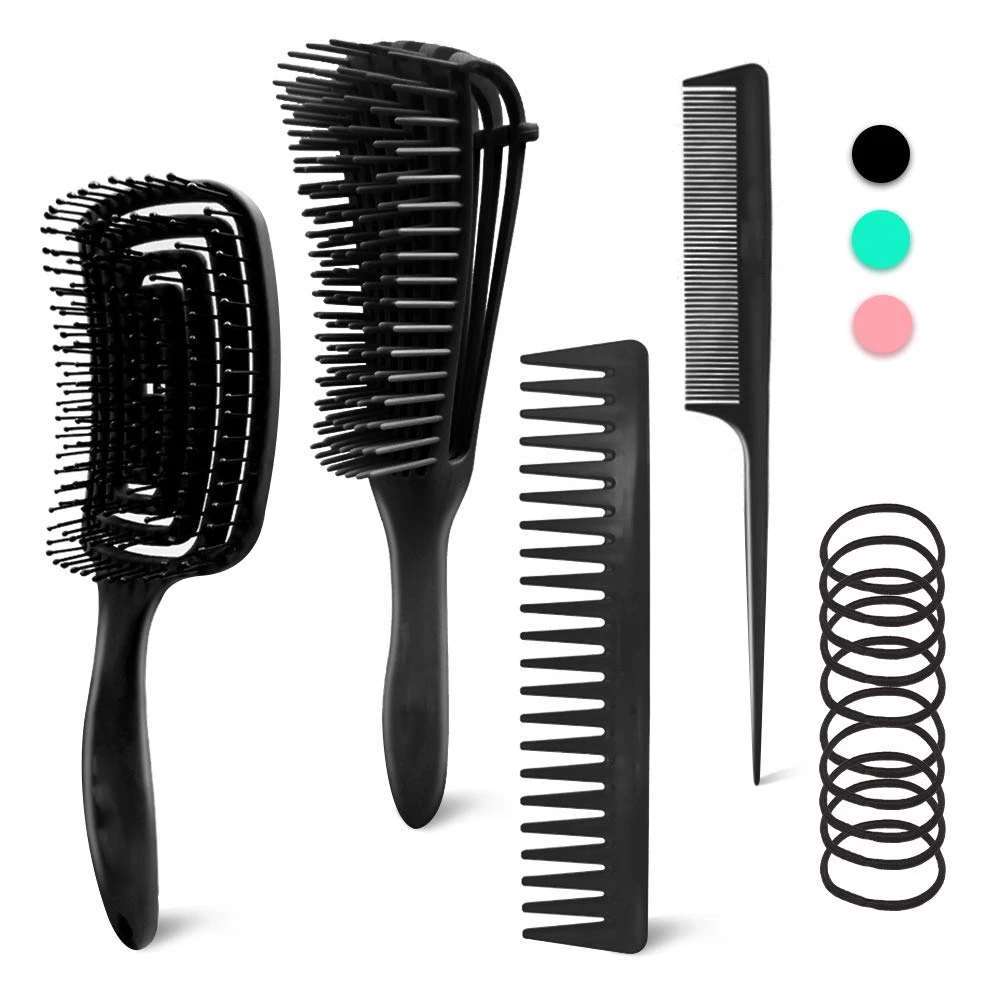 Purple Comb 2020 Custom Pink Logo Cute Brushes Tool Anti Flat Aldi Soft Aria Styler Detangle Avon Verb Detangling Hair Brush