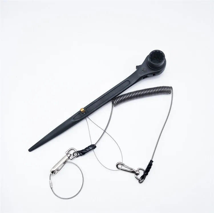 Dual Size Spud Ratchet scaffold Spanner Wrench