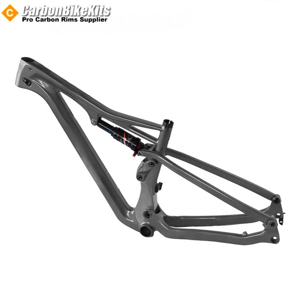 CarbonBikeKits All Mountain Bike Carbon Frame 29er MTB Frame boost 12x148mm BB92 Down Hill Frame