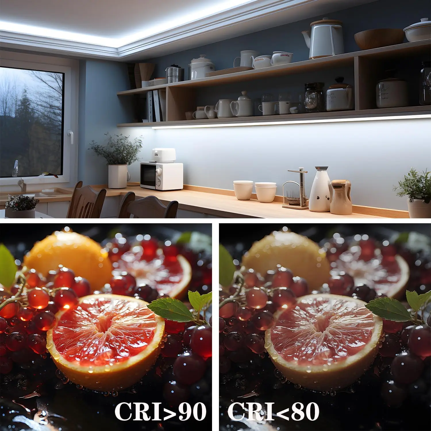 COB led strip light 12v 24v 320led 480led 5 meters 3 years warranty flexible light COB led strip