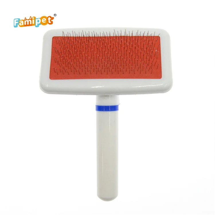
Factory Supply Wholesale Grooming Non-Slip Handle Massage Comb Pet Hair Cat Brush 