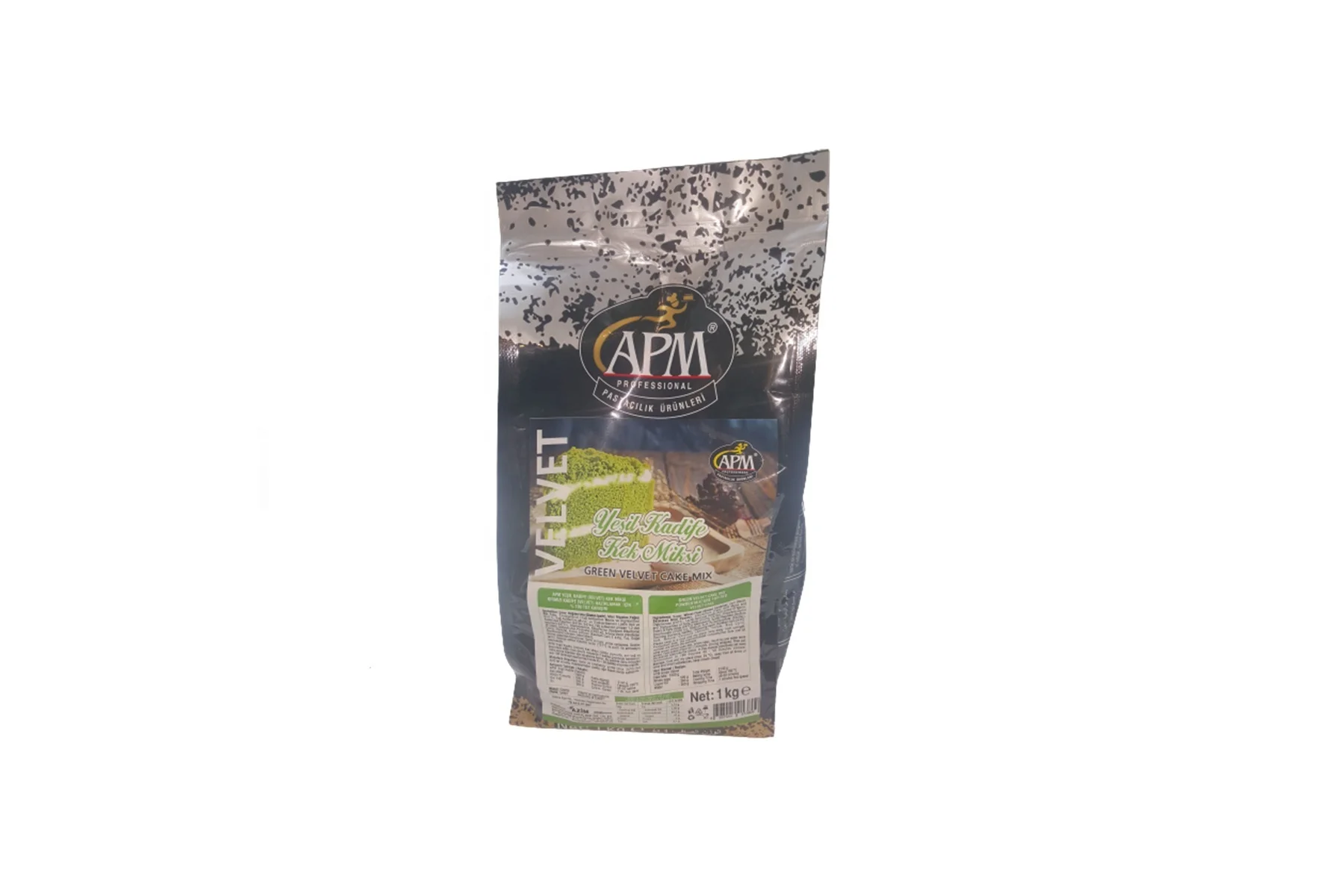 APM High Quality Halal Iso Certified Green Velvet Ready Cake  Mix, Powder Mixture For Pastry Industry And Sector