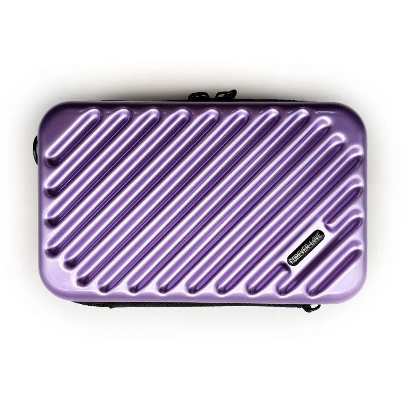 ABS+PC Portable Stylish Small Hard Case Cosmetic Travel Cosmetic Make up Bag Waterproof