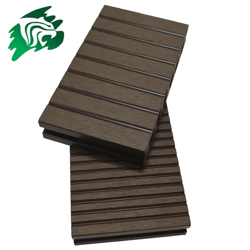 WPC BLACK PLASTIC COMPOSITE DECK GARDEN WOOD DECKING