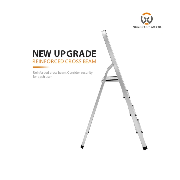 EN131 Three Steps Folding Ladder Household Ladder  Aluminum Step Ladder