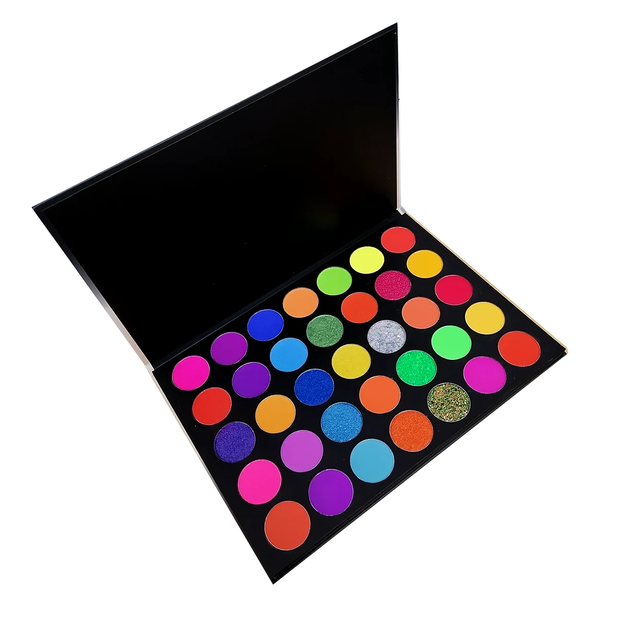 
no logo neon eyeshadow palette high pigment eye shadow eyeshadow palette 