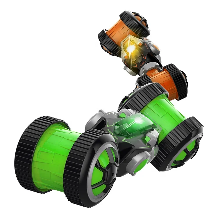 Children toy car remote control car 360 degrees with light