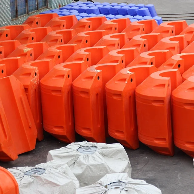 Plastic Pipe Floats Marine Dredge Floater Foam Filled Floating Pipe Buoy