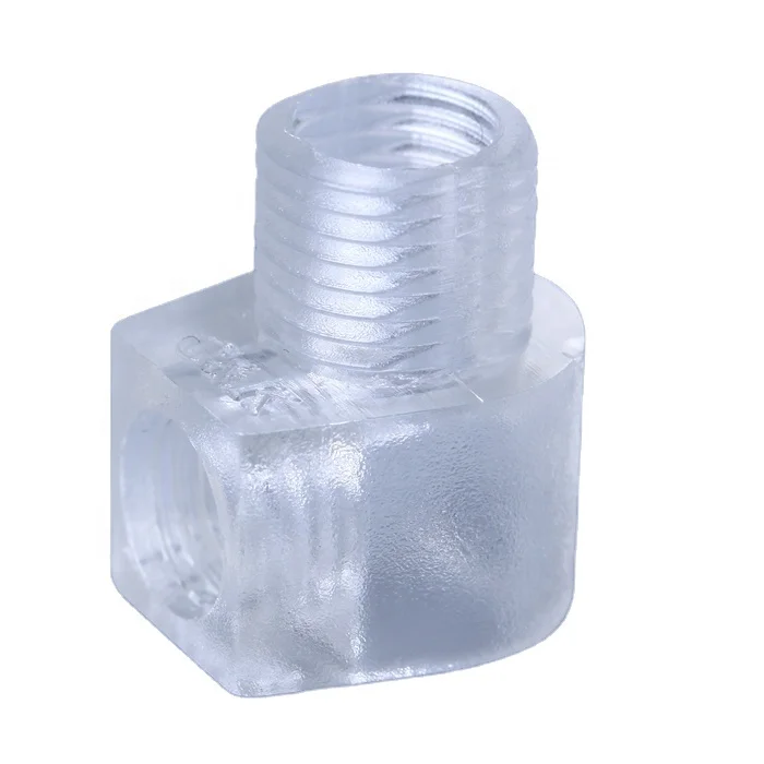 5100-7 Plastic Electrical Cord Strain Relief Nipple Bushing Transparent Plastic Screw Cord Lock Cable Grip