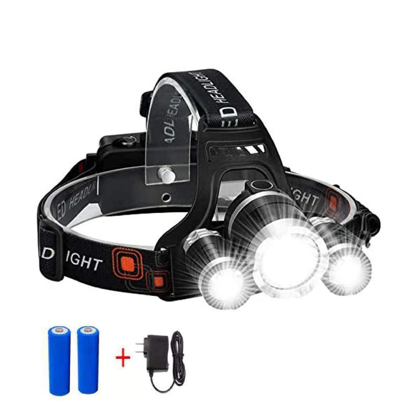 Custom Wholesale Headlight Flashlight Hunting Working Rechargeable LED Headlamp Flashlight Waterproof