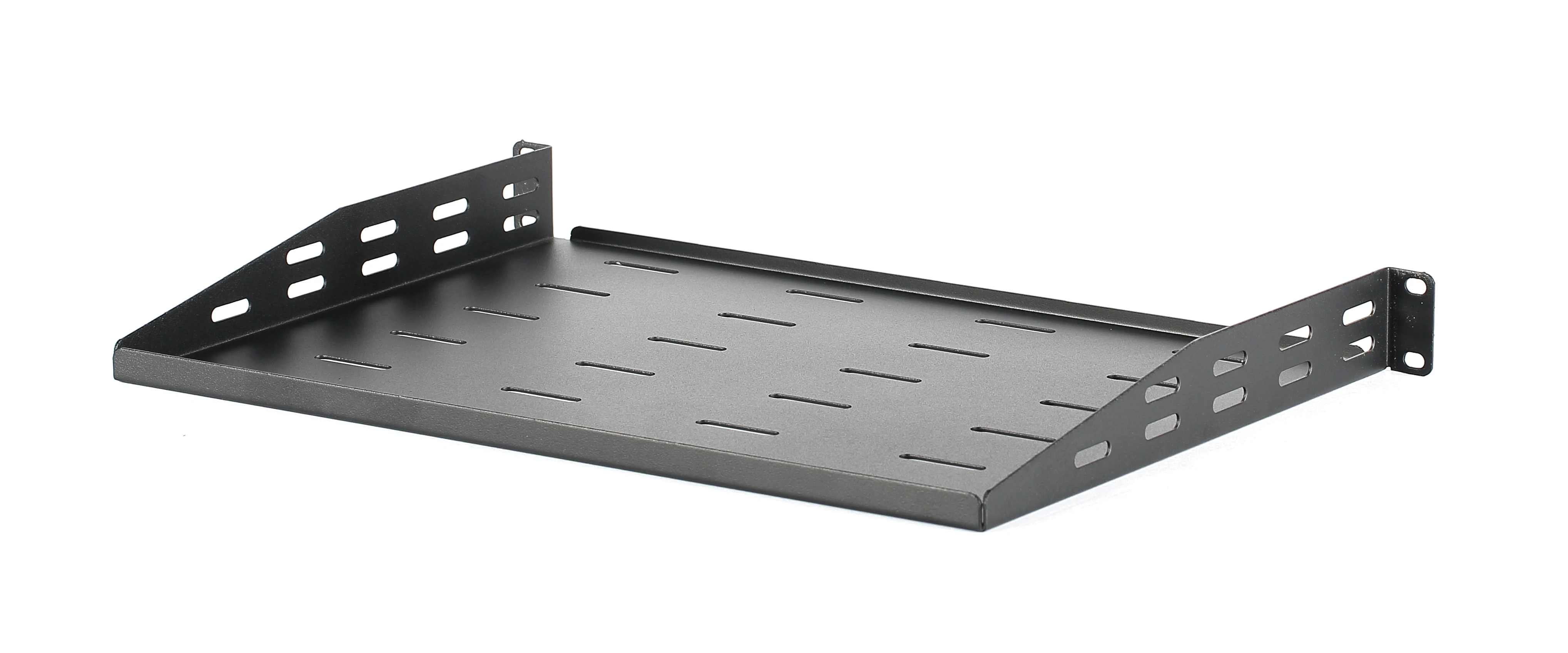 Mounting holes server rack shelf fixed