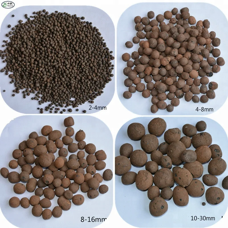 High Quality Horticulture Nursery Expanded Clay Pebbles Aggregate Pellets Growing Media