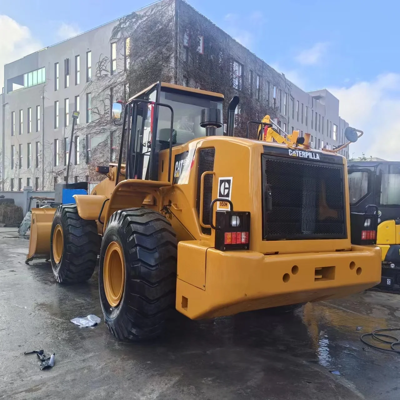 china made front loader 950h 966f 966h second hand machine 950h 966g 5 ton mini Used cat 950H wheel loader