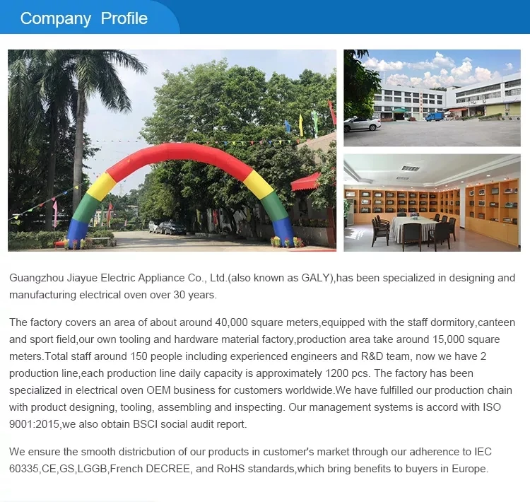 household 24l electric burner kitchen electric baking toaster oven