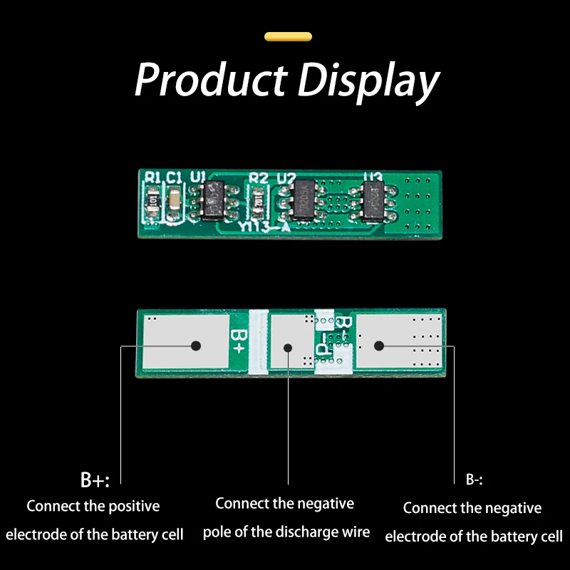 Factory 3.7V board accessories overcharge maximum overcurrent 16A bait boat batteries lithium truck battery protection plate